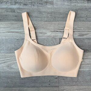 Leyshe NWT wireless blush pink bra seamless comfort size medium H29